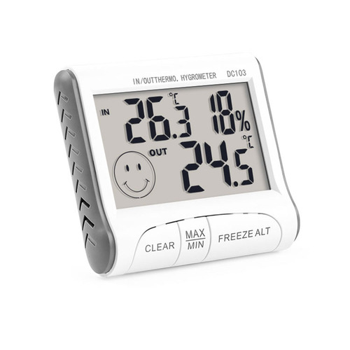 디지털 온습도계 다기능 측정기 실내 온도측정