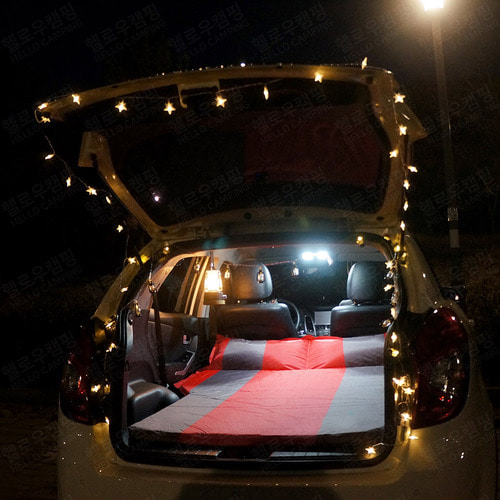 알래스카블랙 SUV RV 차박매트 자충에어매트리스 트렁크매트 2인용 차박캠핑 자충매트 블랙