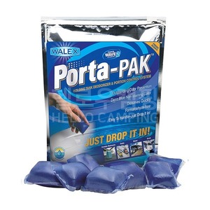 포타팩 50개팩 용변분해제 캠핑카 변기약 PORTA-PAK 카라반 똥약