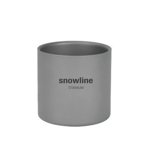 [스노우라인] 아웃도어티타늄컵180ml 캠핑 텀블러 머그컵